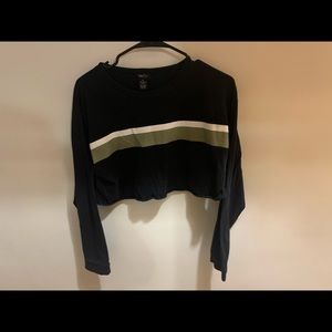 Rue 21 Long Sleeve Crop Top